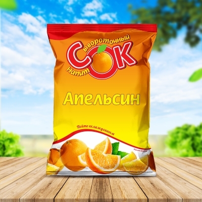 Напиток сывороточный "Апельсин" 900 мл
