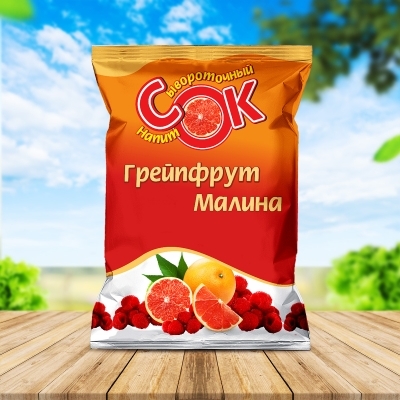 Напиток сывороточный "Грейпфрут Малина" 900 мл