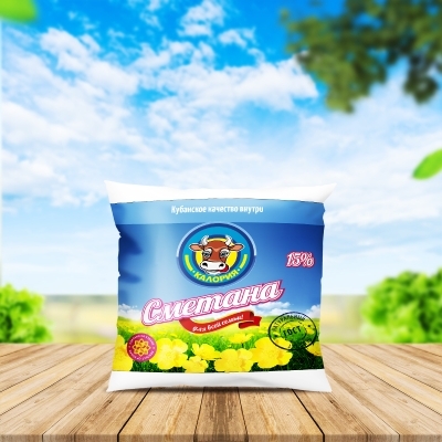 Сметана ГОСТ 15%, 500г