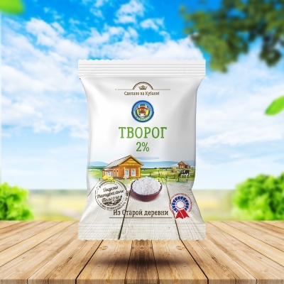 Творог "Из старой деревни" 2% ,180 г