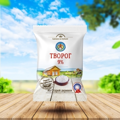 Творог "Из старой деревни" 9%, 180 г