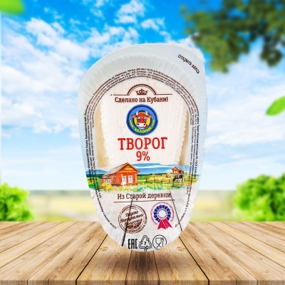 Творог "Из старой деревни" 9%, 230 г,300г